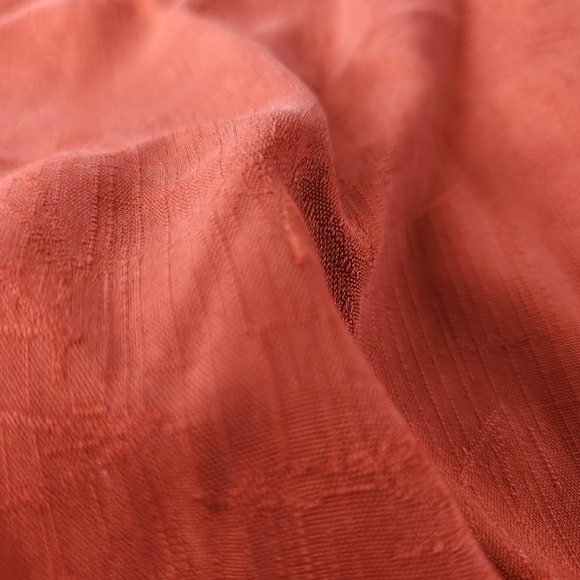 Tommy Bahama Mens size Large Silk Button Down Short Sleeve Red Hawaiian Shirt‎ - Picture 6 of 8